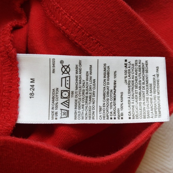 old navy cotton Santa suit Christmas pajamas set 24 months unisex - Picture 8 of 8